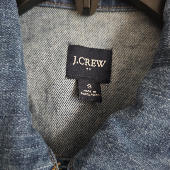 J.CREW Denim jean jacket size S - Picture 3 of 5